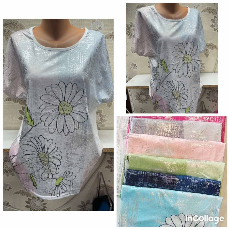 Bluzki damskie Roz L-3XL, Mix Kolor Paczka 12 szt